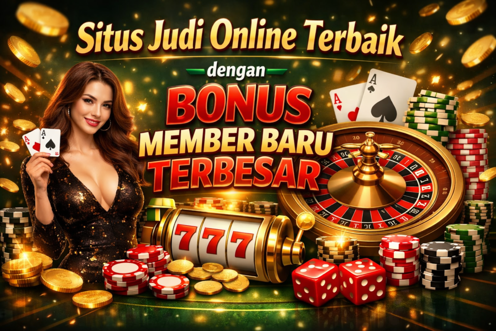 Situs Judi Online Terbaik dengan Bonus Member Baru Terbesar